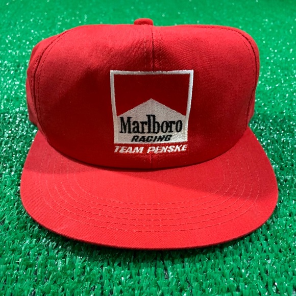 Vintage Other - ❌SOLD❌Vintage 90s Marlboro Racing Penske SnapBack